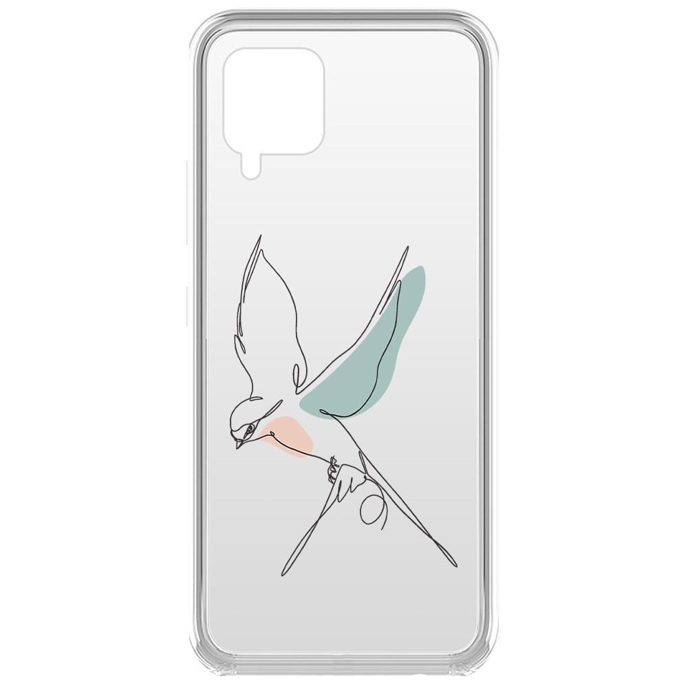 

Чехол-накладка Krutoff Clear Case Полет для Samsung Galaxy A42 5G (A426), Прозрачный
