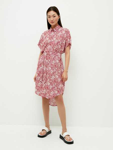 

Платье женское ZARINA 2266012512-206 красное XS, 2266012512-206