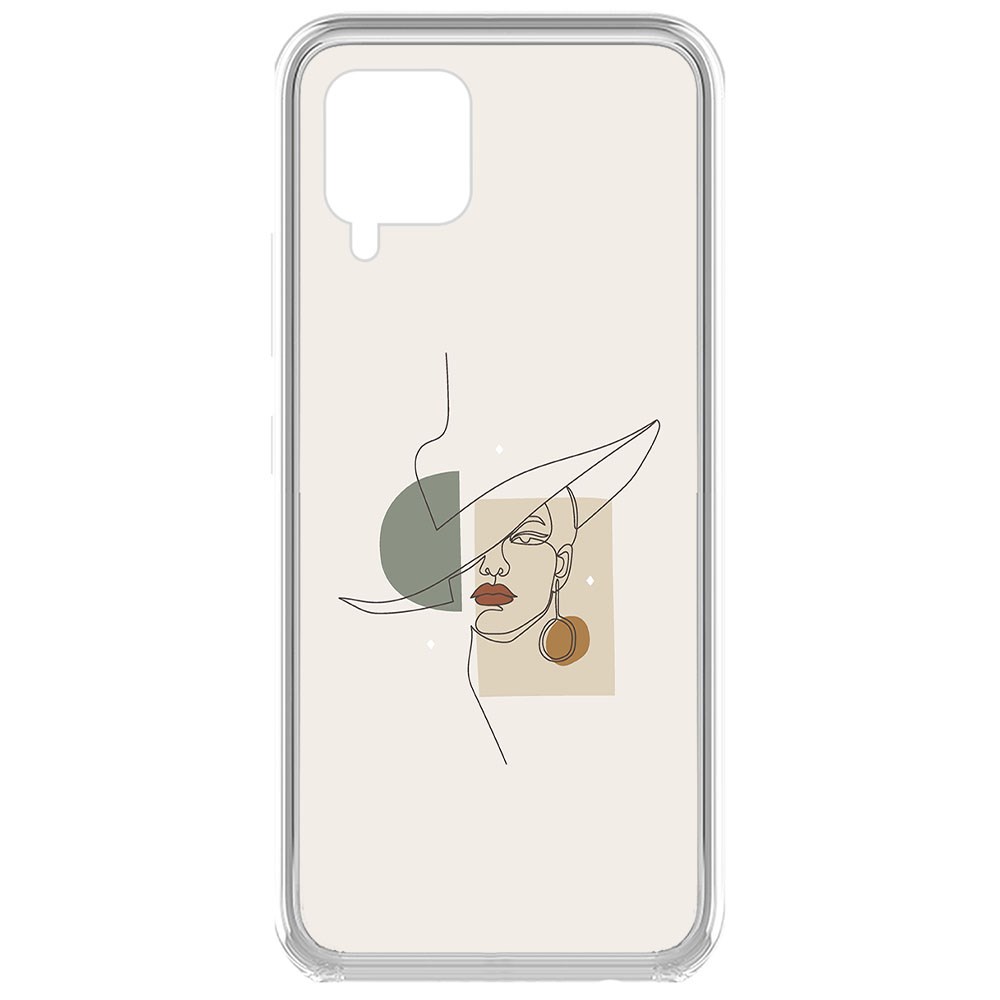 

Чехол-накладка Krutoff Clear Case Стиль для Samsung Galaxy A42 5G (A426), Прозрачный