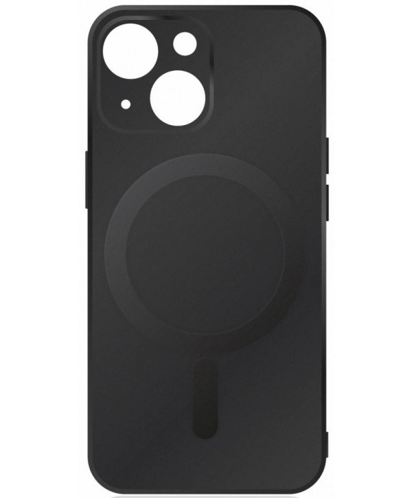 Клип-кейс Everstone MagSafe Bari для Apple iPhone 13 mini (черный)