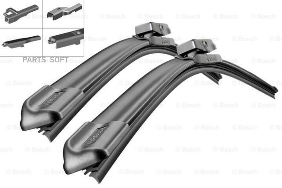

Комплект щеток стеклоочистителя BOSCH 600мм+475мм (24"+19") 3397007462