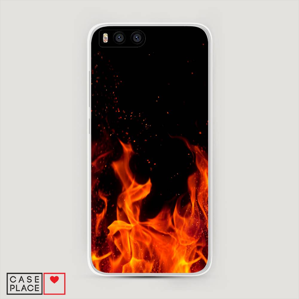 

Пластиковый чехол "Все в огне" на Xiaomi Mi6