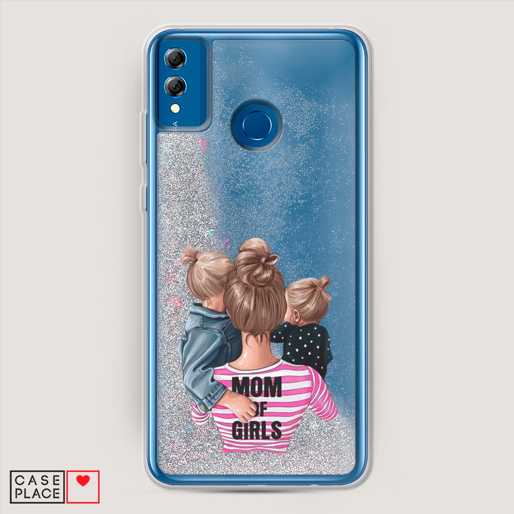 

Чехол Awog на Honor 8x "Mom of Girls", Разноцветный, 66791-1