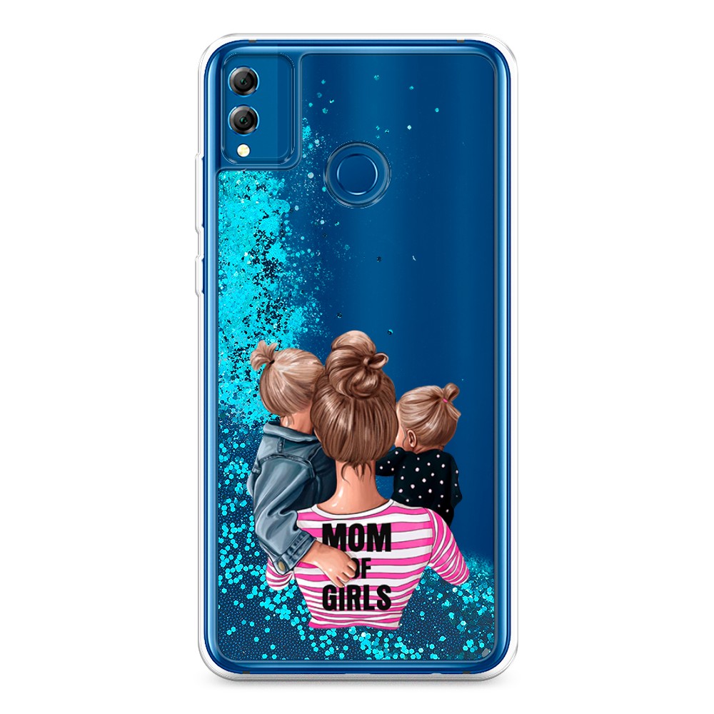

Чехол Awog на Honor 8X "Mom of Girls", Разноцветный, 66793-1