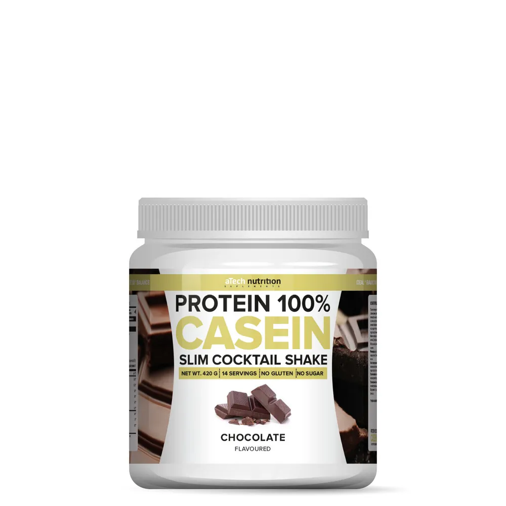 Казеин aTech Nutrition Casein Protein шоколад 420 гр