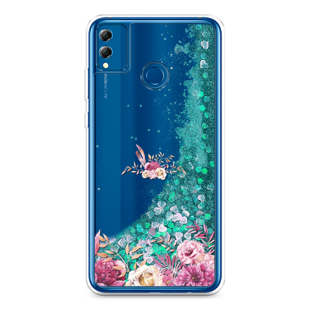 

Чехол Awog "Нежные розовые цветы" на Honor 8X, 66795-1