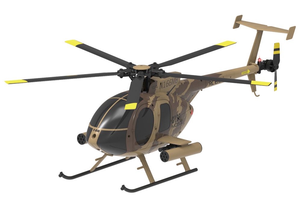 Радиоуправляемый вертолет RC ERA C189 MD500 Gyro Stabilized Helicopter Military camouflage drift вертолет military army helicopter 1 16 со светом и звуком