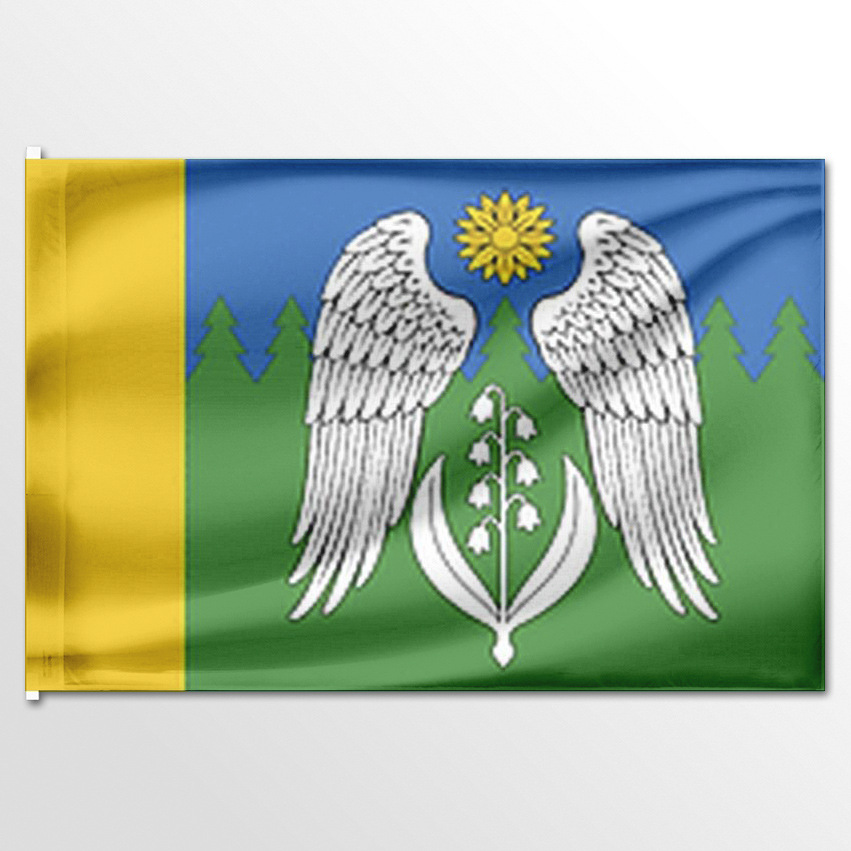 

Флаг ЦТП ФЕНИКС Грязновского сельского поселения 135x90 см, 6932-135x90