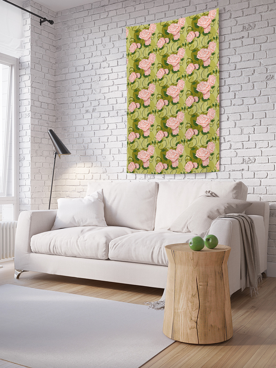 

Вертикальное фотопанно на стену JoyArty Винтаж роз 100x150 см, Винтаж роз