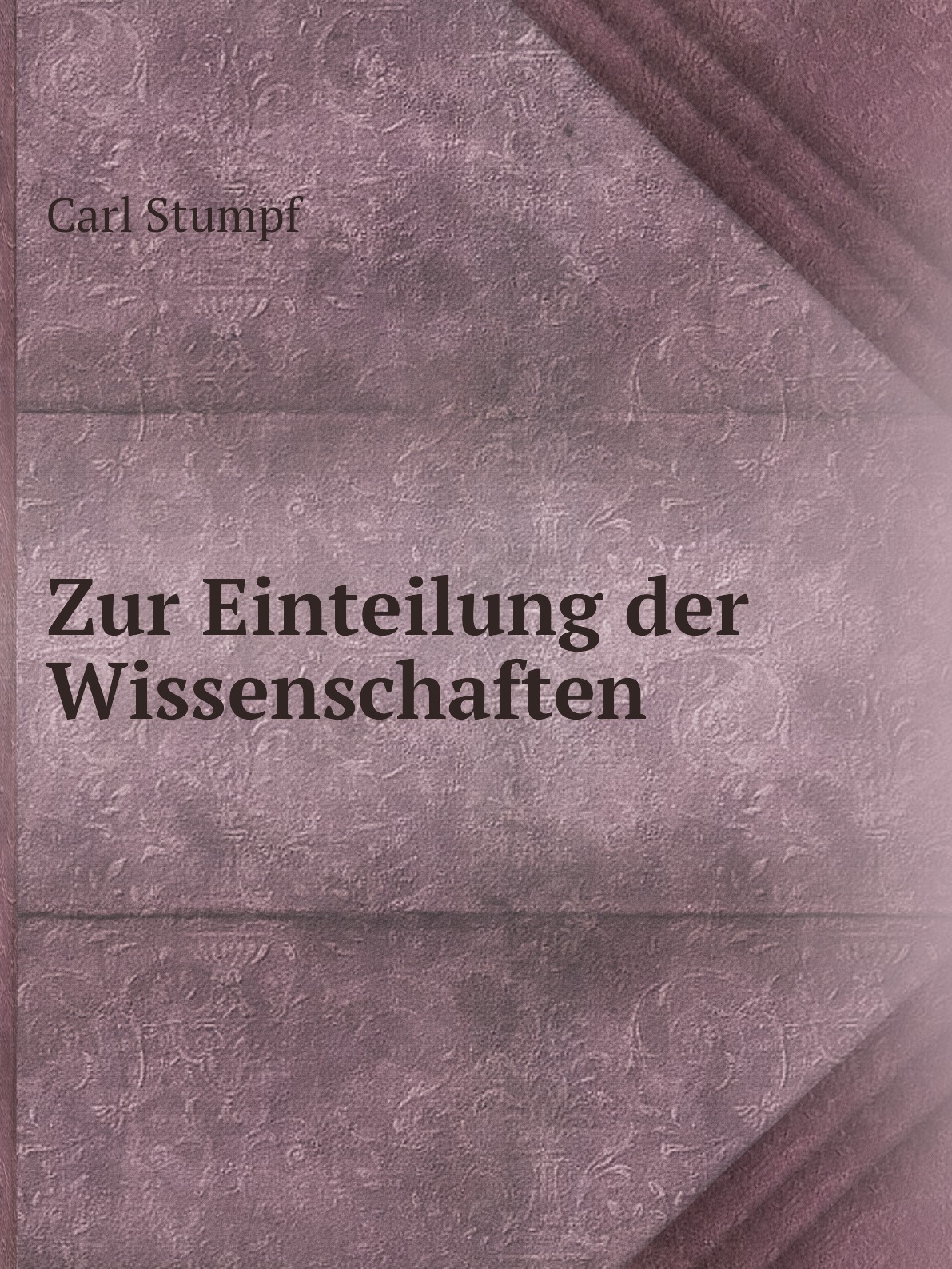 

Zur Einteilung der Wissenschaften