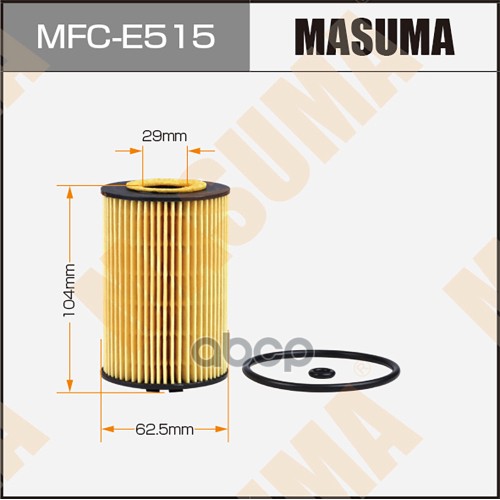 

Фильтр Масляный 1Шт MASUMA MFCE515