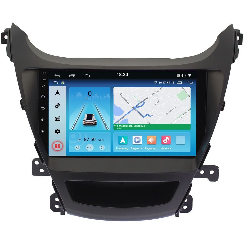 Магнитола EpicAuto T18 Hyundai Elantra 5 MD 2014-2016 - Android 13 - Процессор 8 ядер 3050000₽