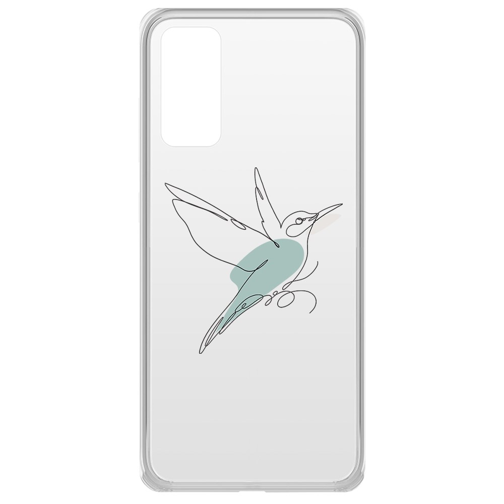 

Чехол-накладка Krutoff Clear Case Легкость для Samsung Galaxy S20