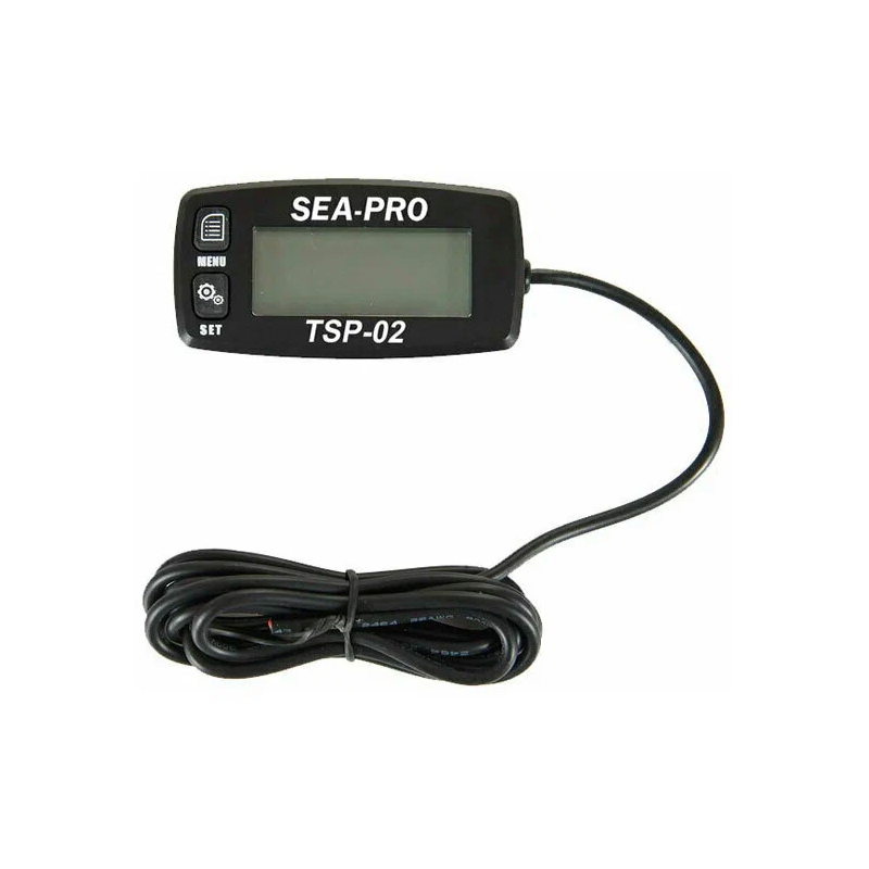 

Тахометр SEA-PRO TSP-02 счетчик моточасов, Черный, TSP-02