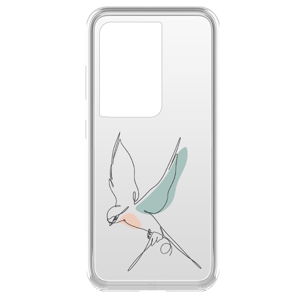 

Чехол-накладка Krutoff Clear Case Полет для Samsung Galaxy S21 Ultra (G998)