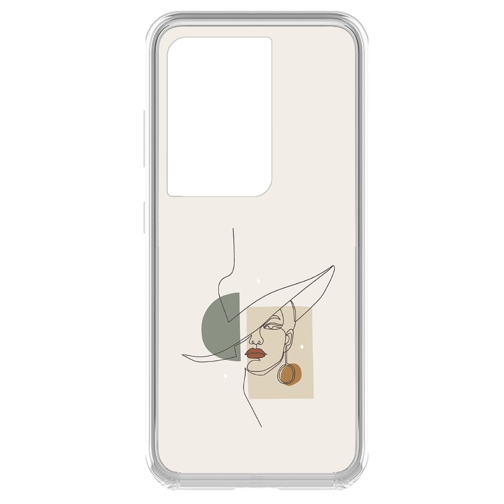 

Чехол-накладка Krutoff Clear Case Стиль для Samsung Galaxy S21 Ultra (G998)
