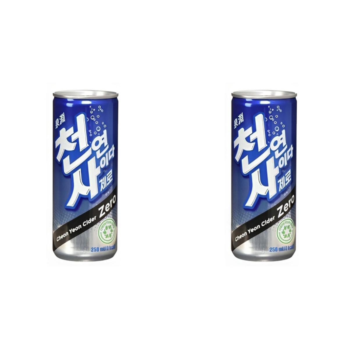 

Напиток газированный Cheon Yeon без сахара вкус сидра, 2 шт по 250 мл