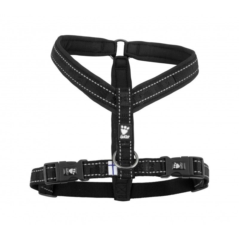 

Шлейка Hurtta Casual Y-Harness 90см черный, Casual