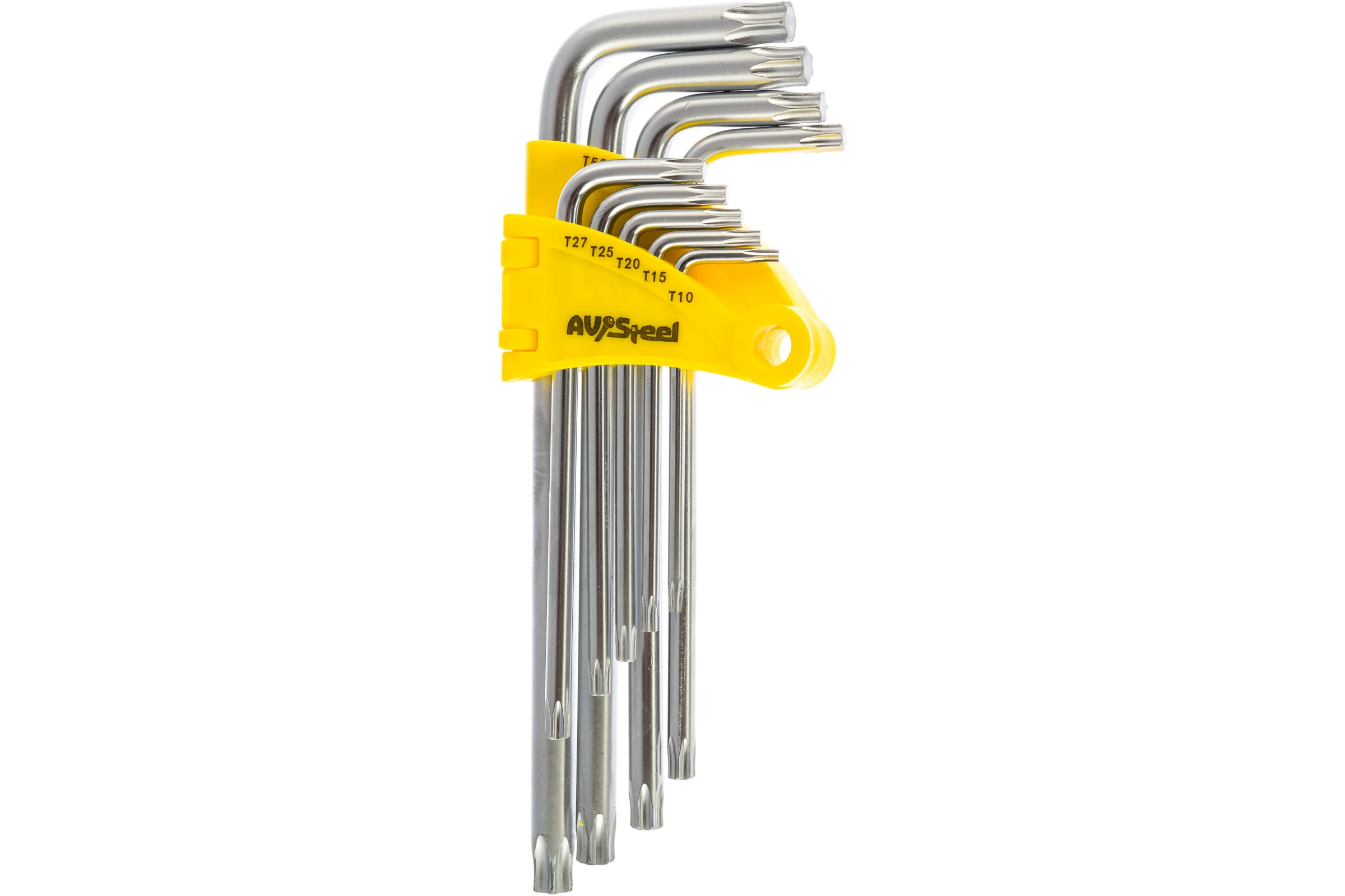 

(МП)Набор AV Steel AV-368109, TORX удлиненных T10-T50 9 предм. AV-368109