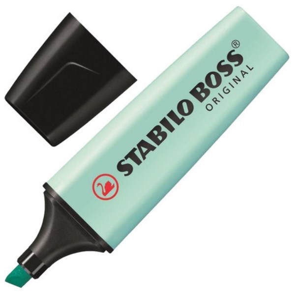 

Текстовыделитель. Stabilo. Boss Original Pastel. Бирюзовый, Голубой