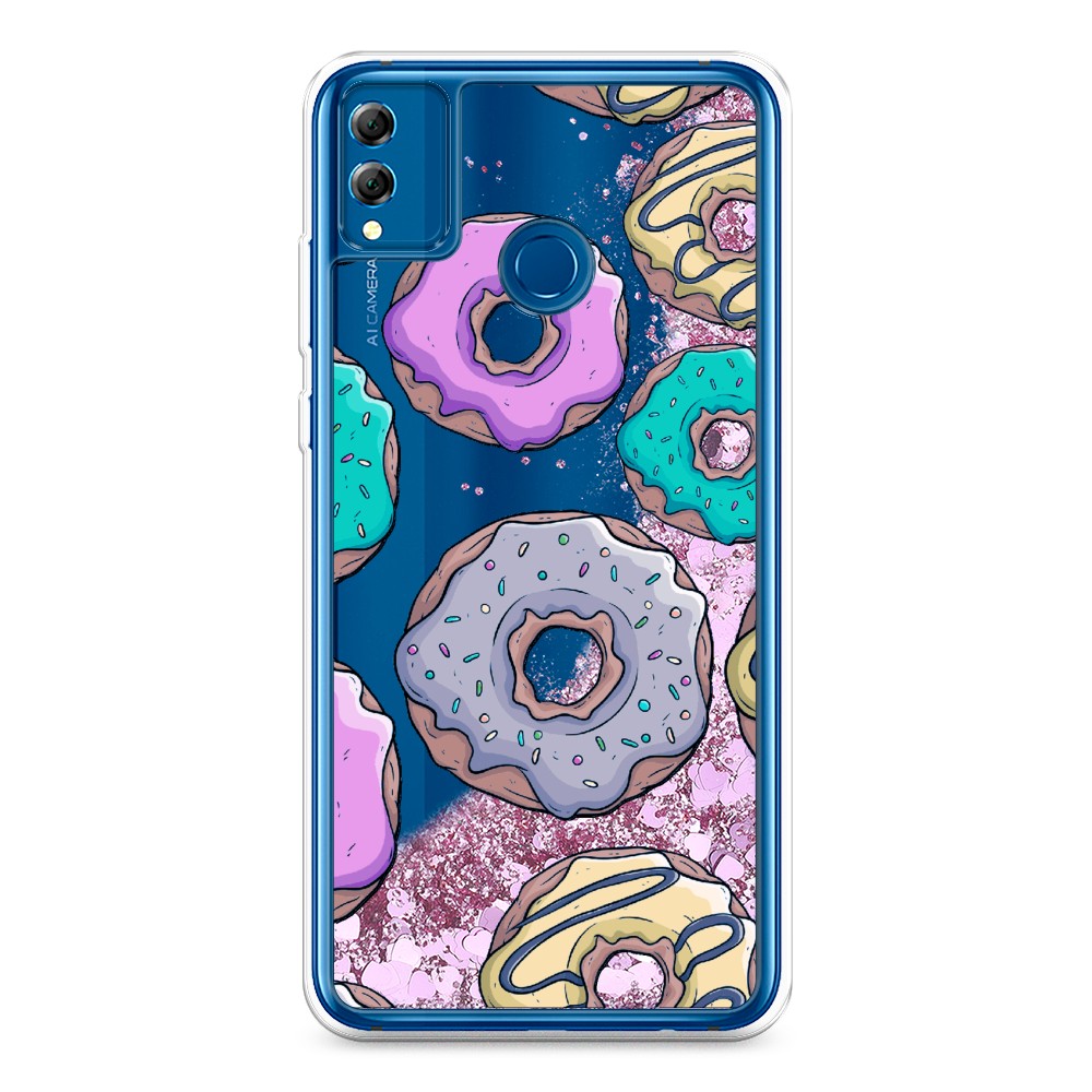 

Чехол Awog "Разноцветные пончики в глазури 2" на Honor 8X, 66794-1