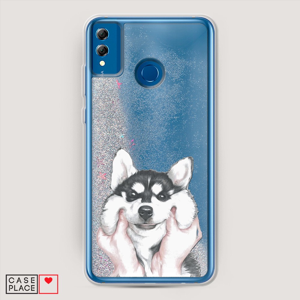 

Чехол Awog на Honor 8x "Щечки хаски", Разноцветный, 66791-1
