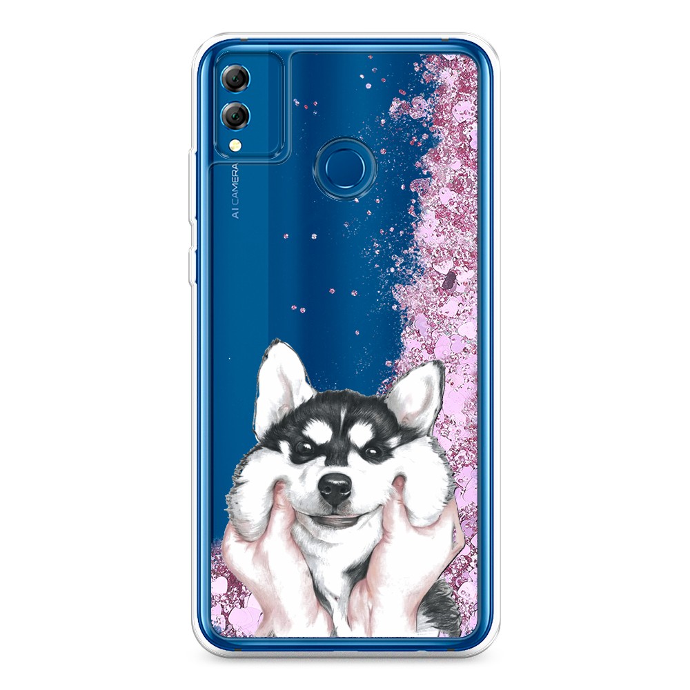 

Чехол Awog "Щечки хаски" на Honor 8X, 66794-1