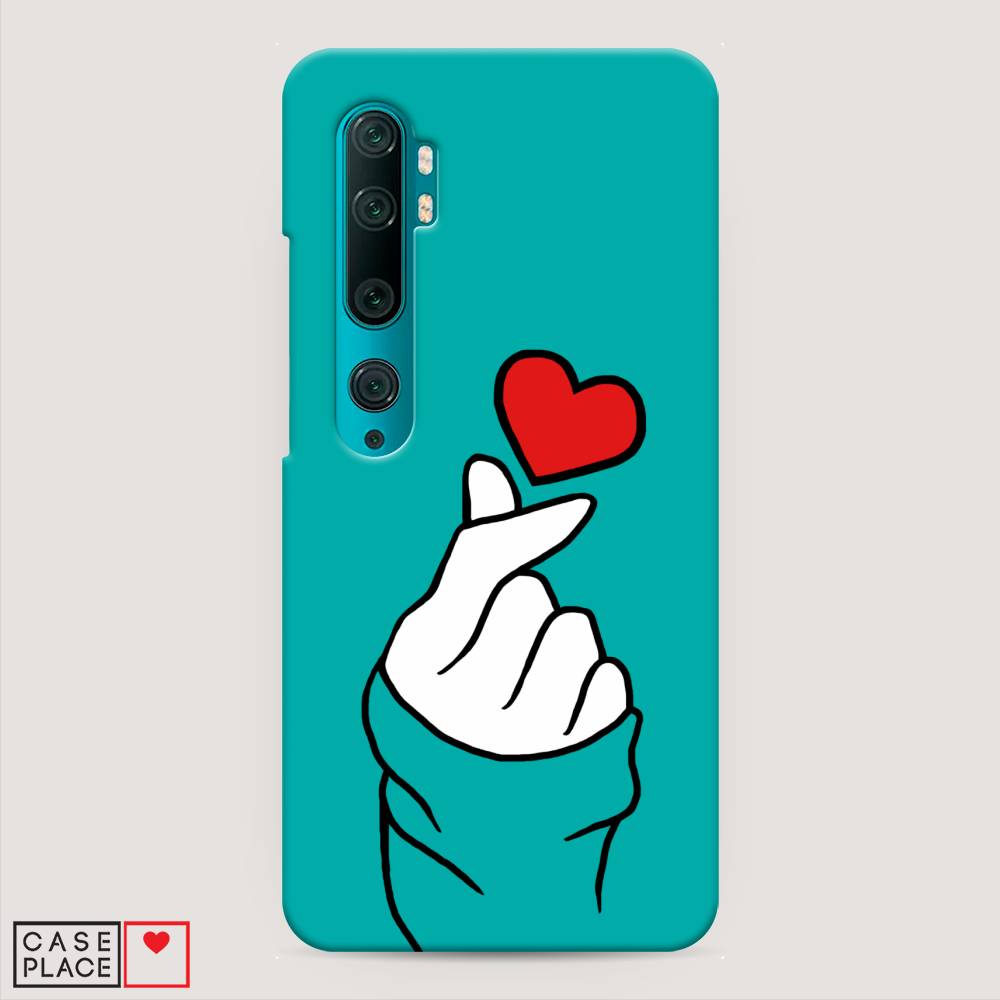 

Пластиковый чехол "Маленькое сердечко" на Xiaomi Mi Note 10, 37320-5