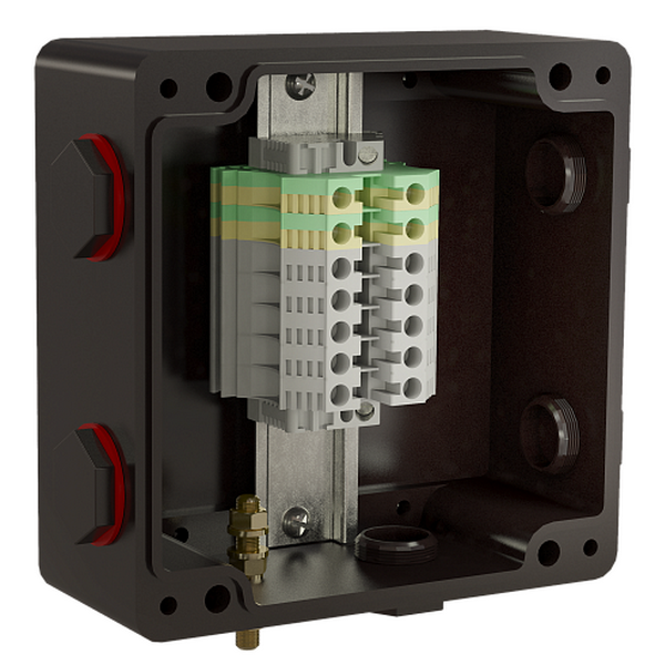 

Коробка соединительная Heat box 160 S EKF HB160S, Черный