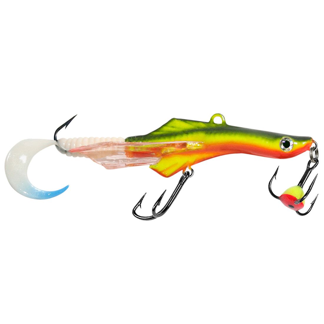 Балансир для рыбалки AQUA TRITON-5 58mm цвет 144 флуоресцентный болотник, 1 штука