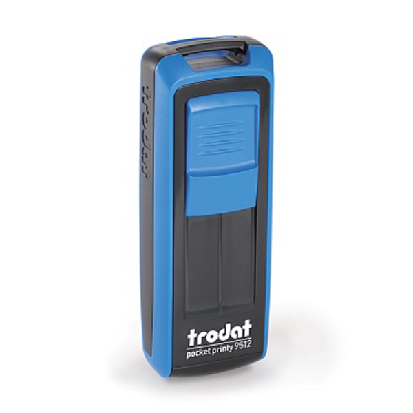 

Карманный штамп Trodat 9512 Pocket printy, 148921, 47х18мм, синий, 9512