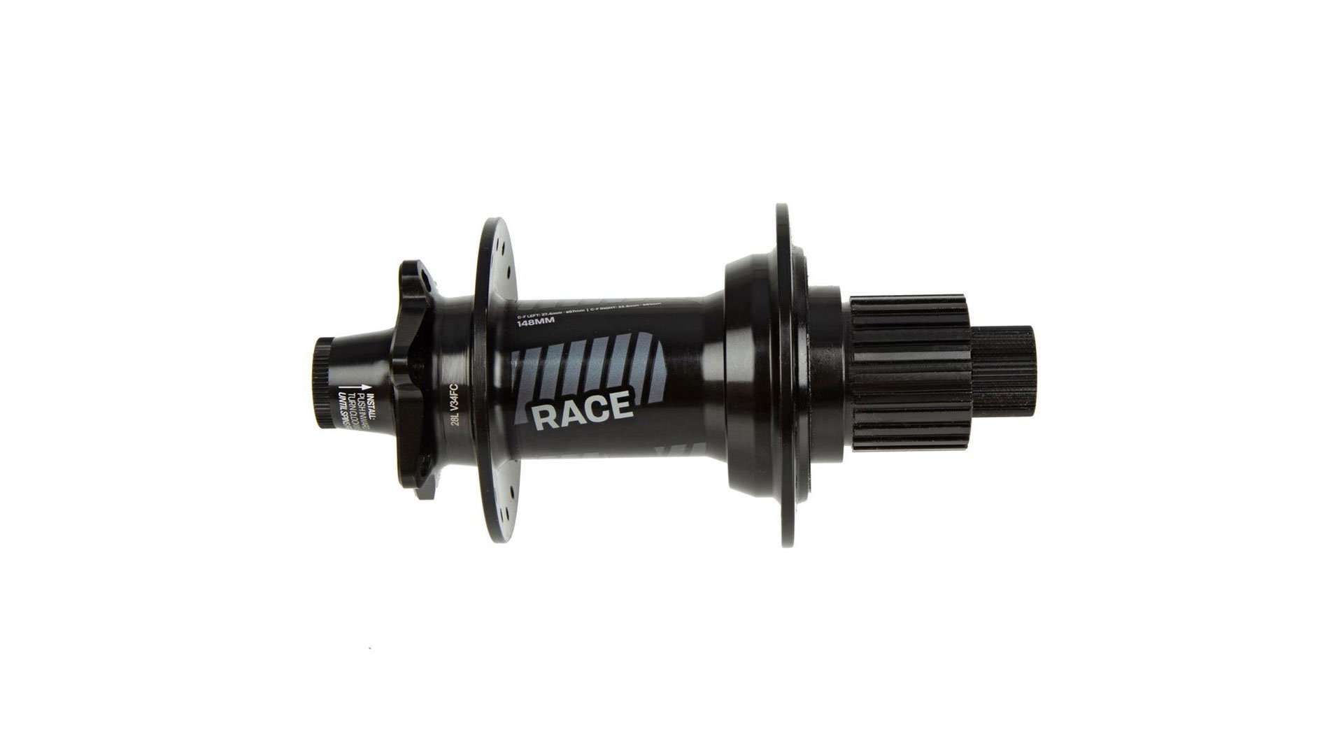 Втулка задняя E Thirteen SL Race Rear Hub 148x12mm 32H Microspline Black (HB3URA-100)