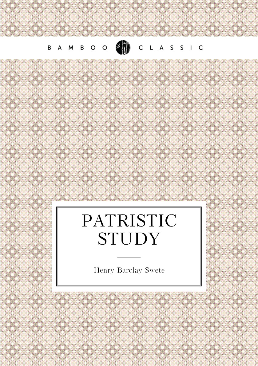 

Patristic Study