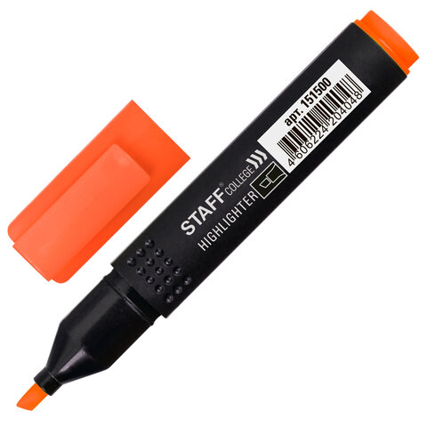 

Текстовыделитель STAFF College "STICK HL-497", ОРАНЖЕВЫЙ, 1-4 мм, 151500, (15шт.)