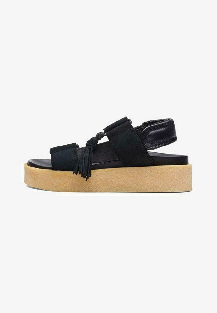 

Сандалии женские Clarks CL111A0X6 черные 41 EU, Черный, CL111A0X6
