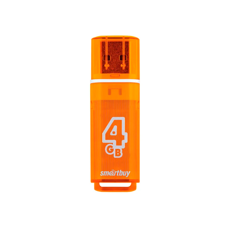 

Флешка SmartBuy Glossy 4 ГБ Orange, Glossy