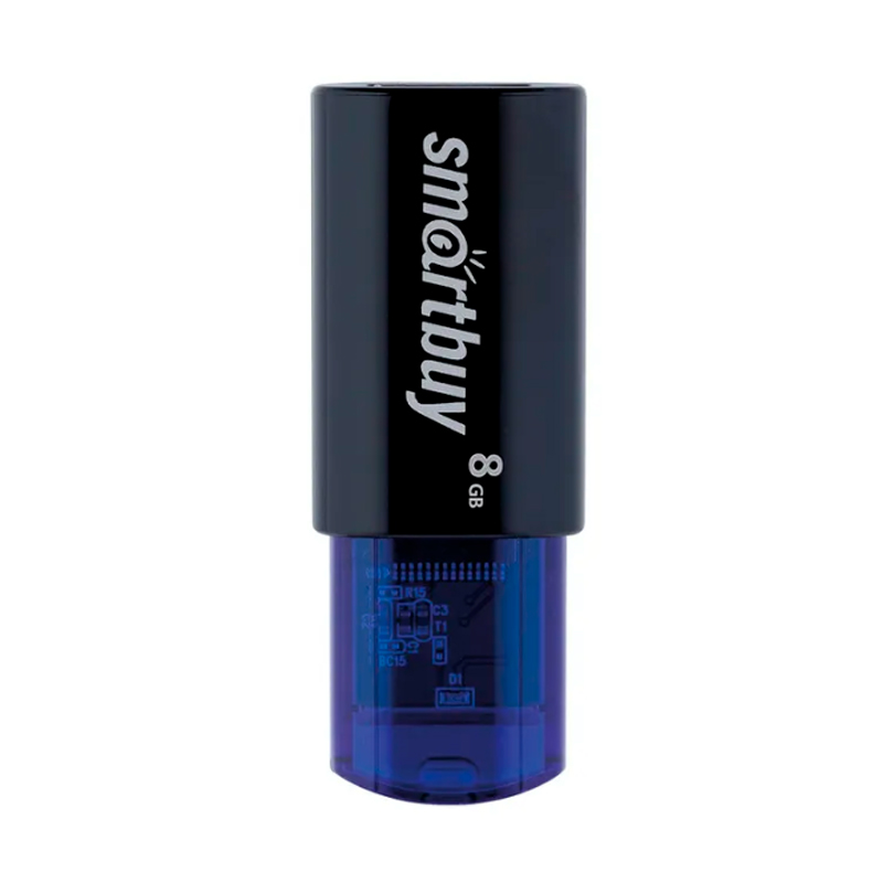 

Флешка SmartBuy Click 8 ГБ Black/Blue, Click