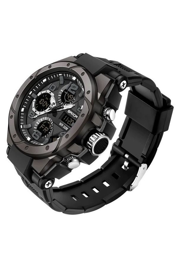 

Наручные часы мужские SANDA 02 6008-1 BLACK N, 02 6008-1 BLACK N