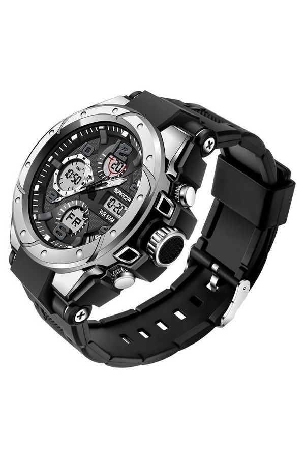 

Наручные часы мужские SANDA 02 6008-2 BLACK-SILVER, 02 6008-2 BLACK-SILVER