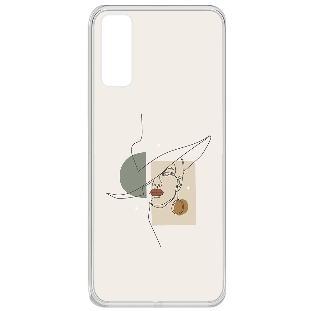 

Чехол-накладка Krutoff Clear Case Стиль для Vivo Y20