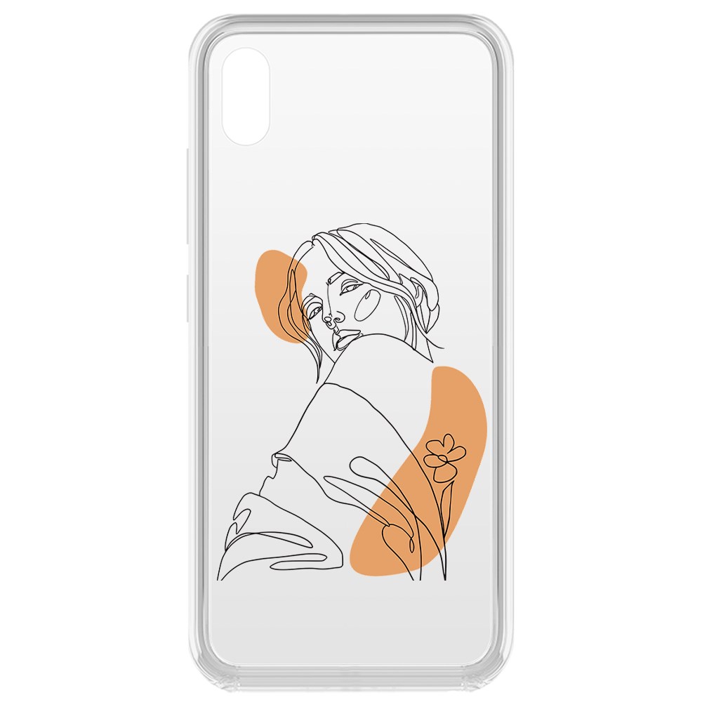 

Чехол-накладка Krutoff Clear Case Загадка для Vivo Y91c