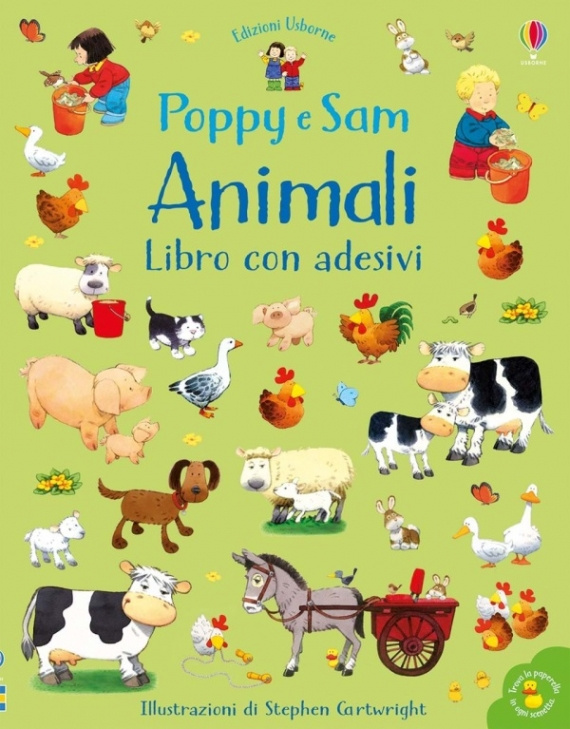 

Animali. Libro con adesivi