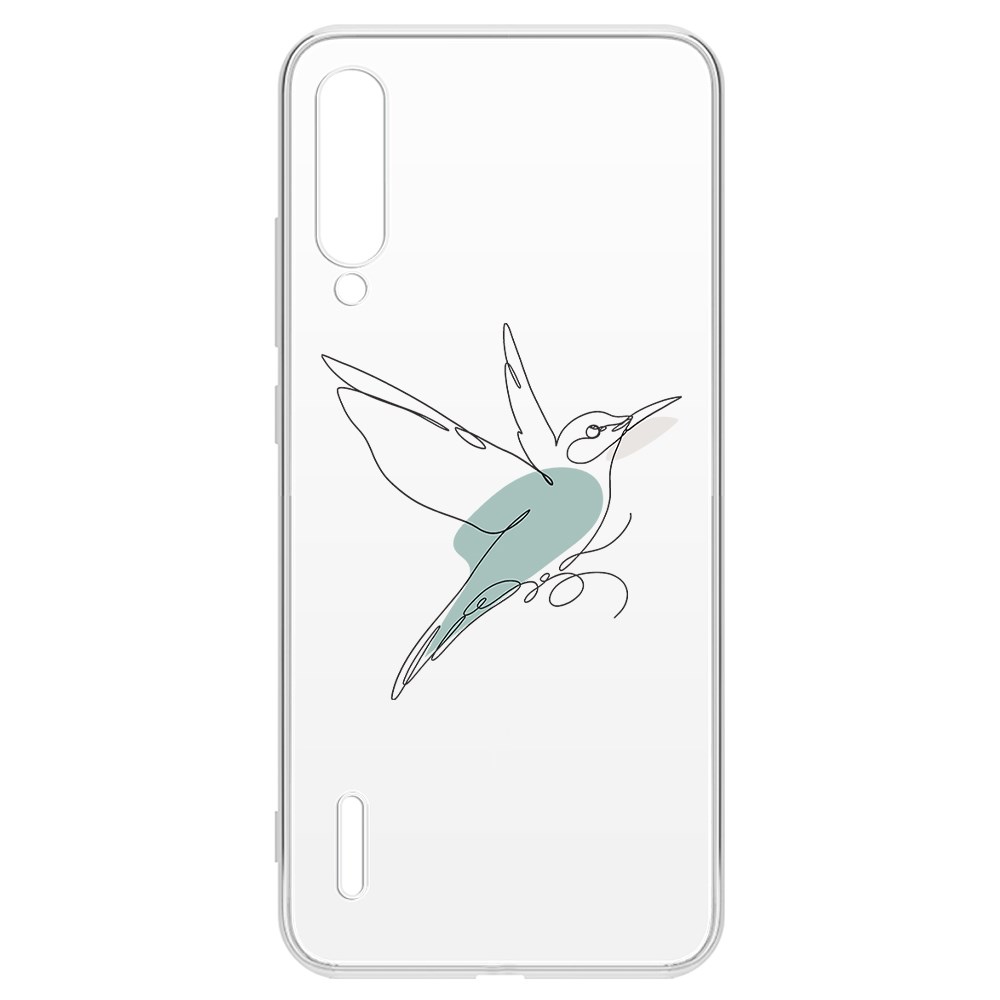 

Чехол-накладка Krutoff Clear Case Легкость для Xiaomi Mi 9 Lite