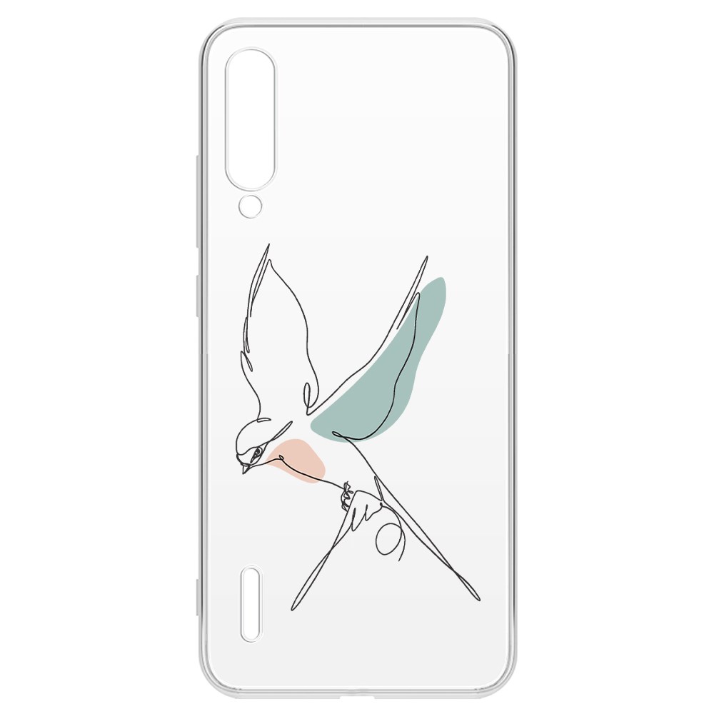 

Чехол-накладка Krutoff Clear Case Полет для Xiaomi Mi 9 Lite