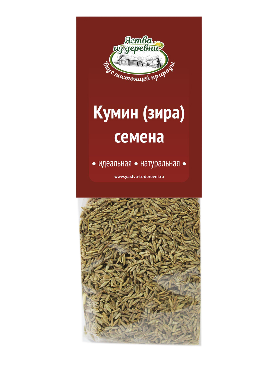 

Кумин (зира) семена Яства из деревни 100 гр, Кумин (зира) семена 100 гр