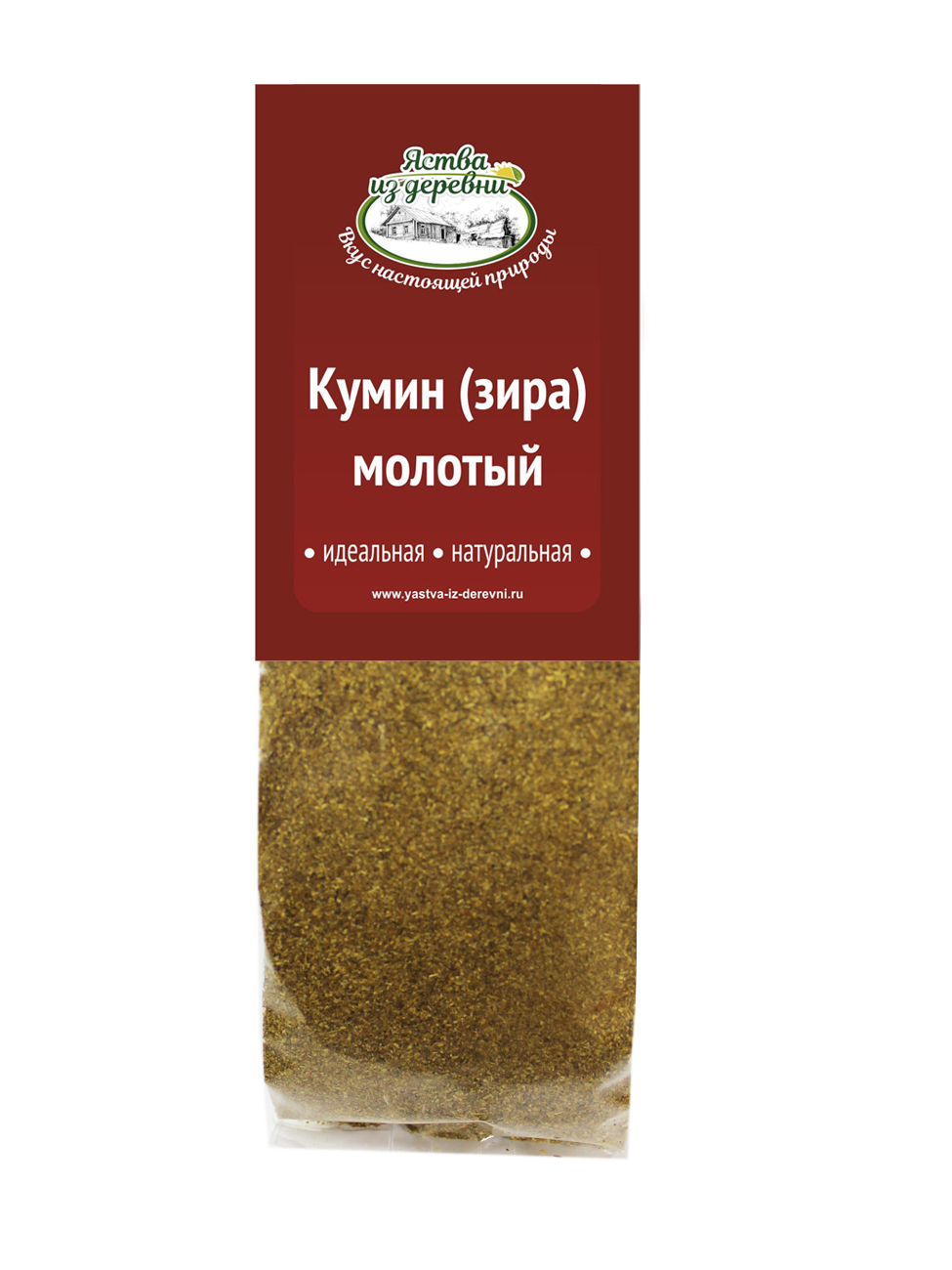 

Кумин (зира) молотый Яства из деревни 100 гр, Кумин (зира) молотый 100 гр