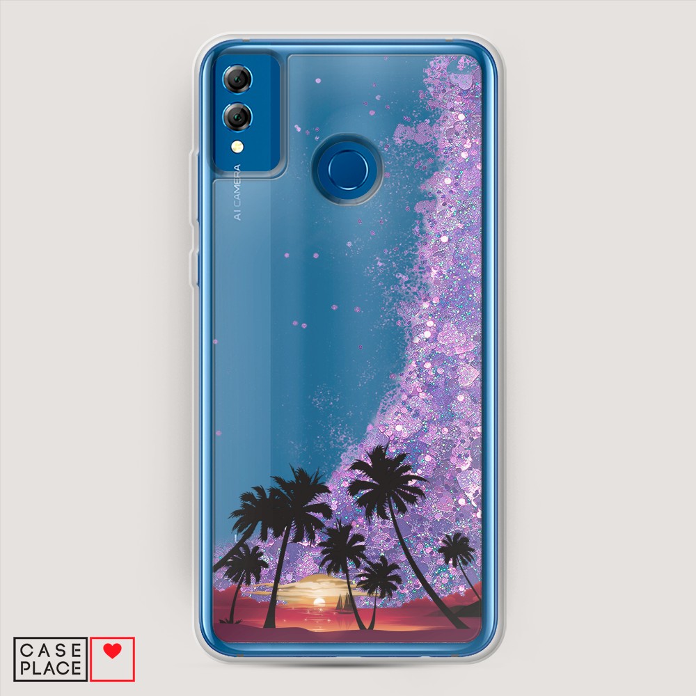 

Чехол Awog на Honor 8x "Закат и пальмы", Разноцветный, 66792-1