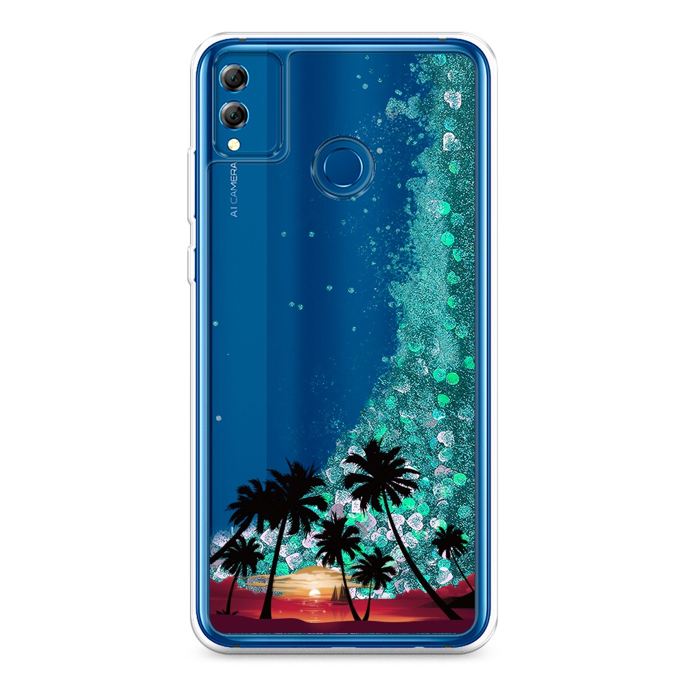 

Чехол Awog "Закат и пальмы" на Honor 8X, 66795-1
