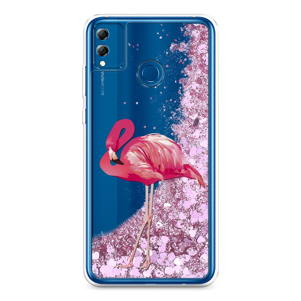

Чехол Awog "Застенчивый фламинго" на Honor 8X, 66794-1