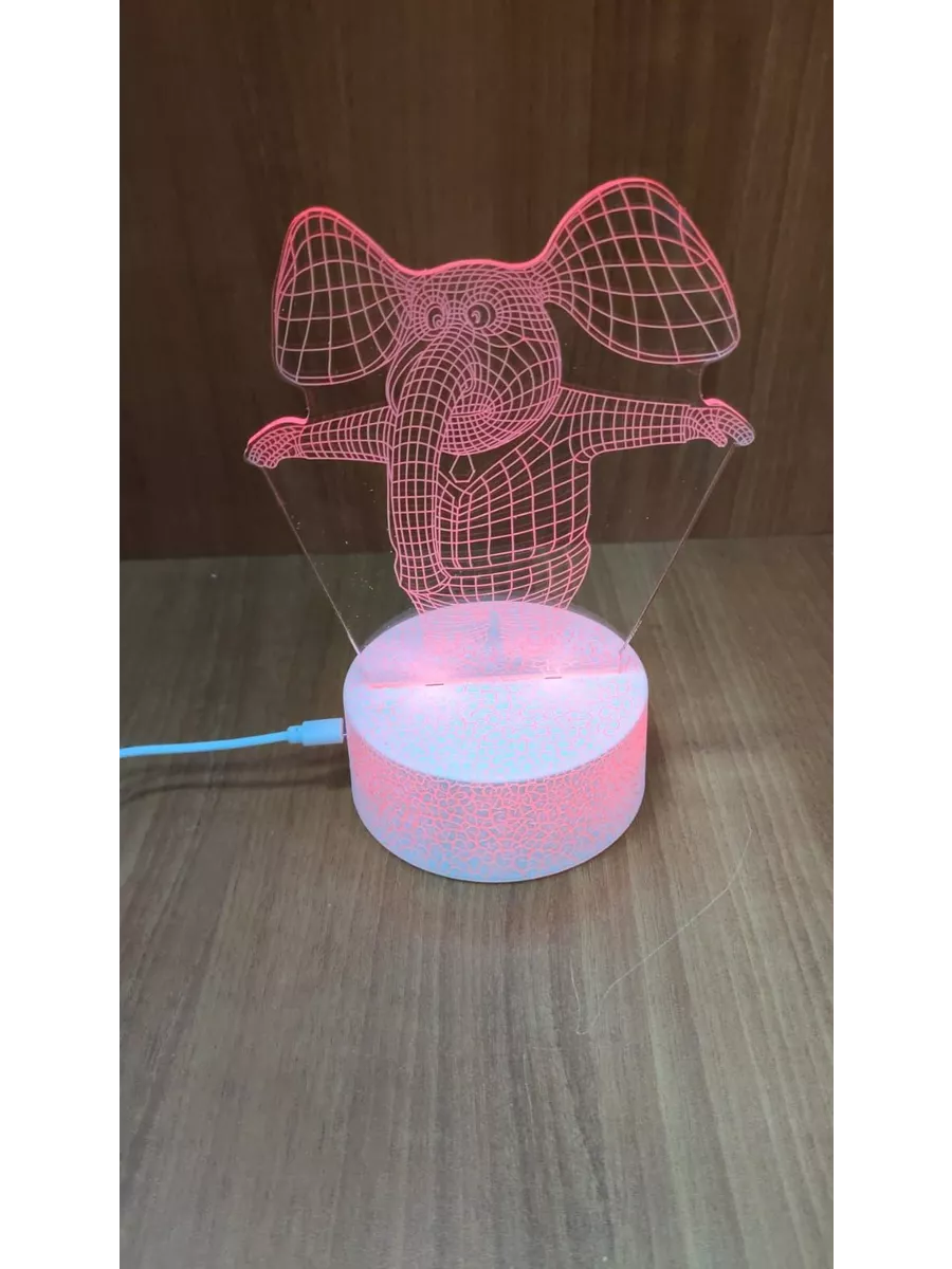 

3D Светильник СЛОНИК, 03-све260